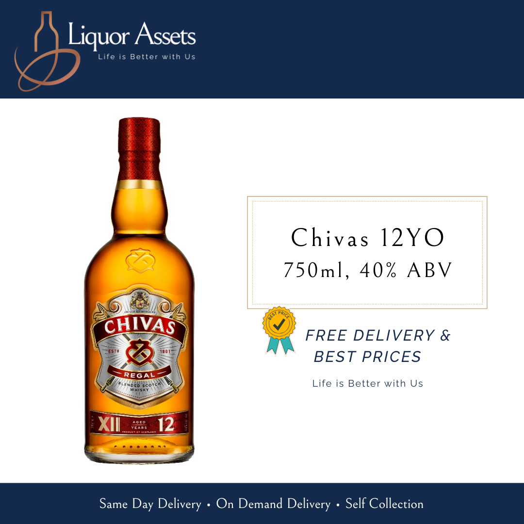 Chivas 12 Years Old 750ml