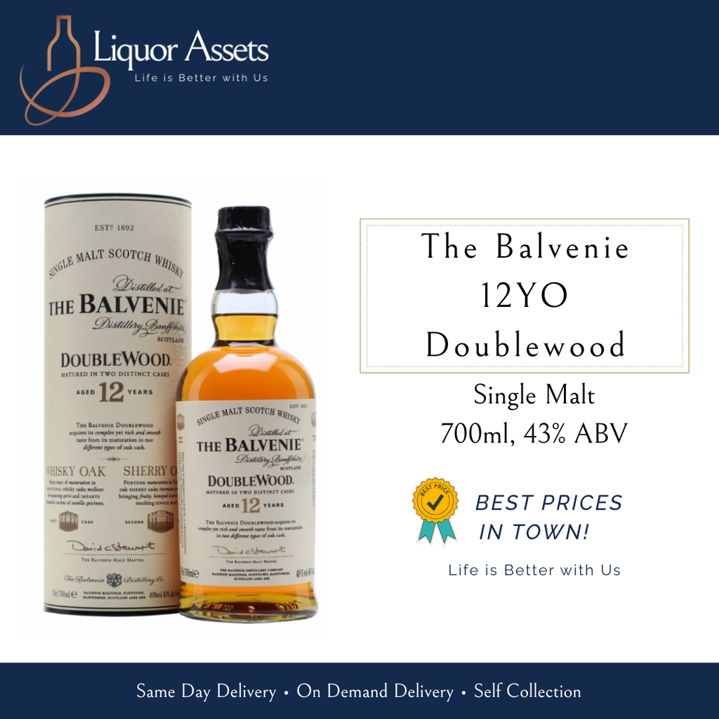 Balvenie 12 Years DoubleWood 700ml with Box