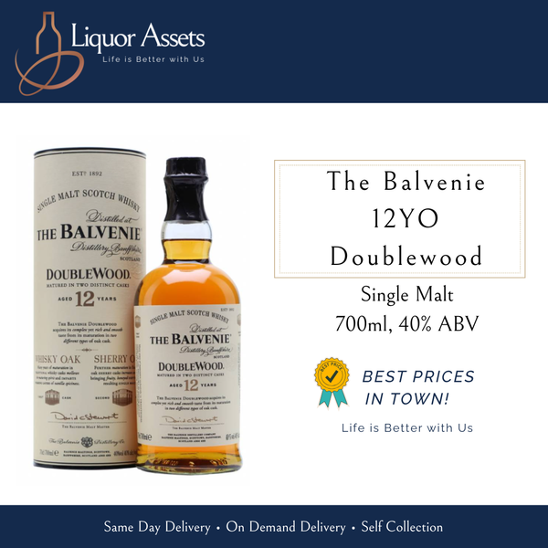 Balvenie 12 Years DoubleWood 700ml with Box