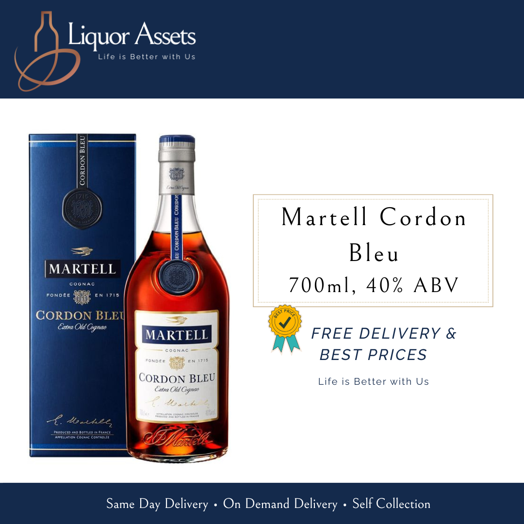 Martell Cordon Bleu 700ml with gift box