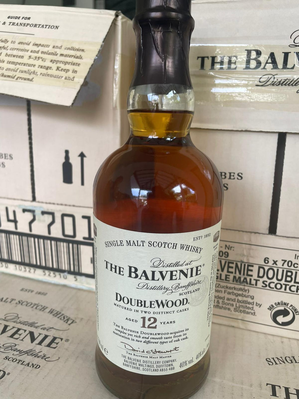 Balvenie 12 Years DoubleWood 700ml with Box